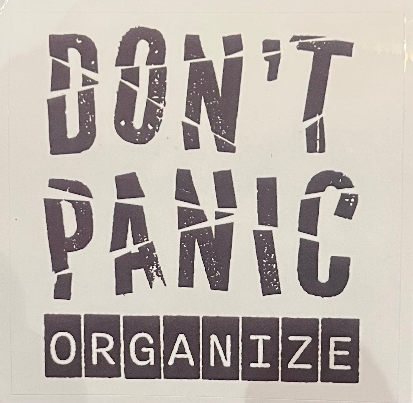 Don't Panic Sticker