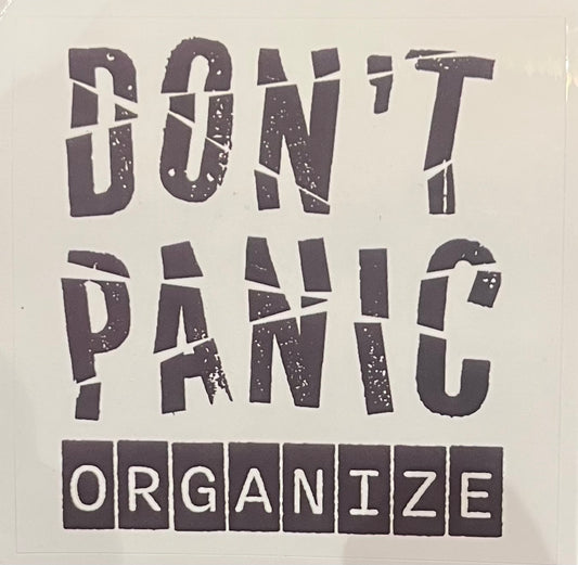 Don't Panic Sticker